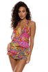 Luli Fama Shore Thing T Back Mini Dress